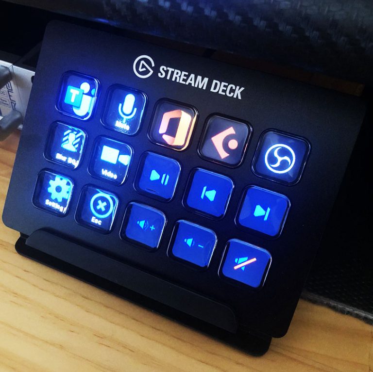 Microsoft Teams : STREAM DECK で面倒なショートカットキーを物理ボタンで操作!(例えば会議の時のミュートボタン